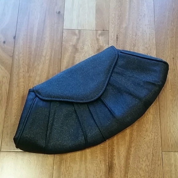 TEVOLIO BLACK CLUTCH bag - Picture 2 of 9